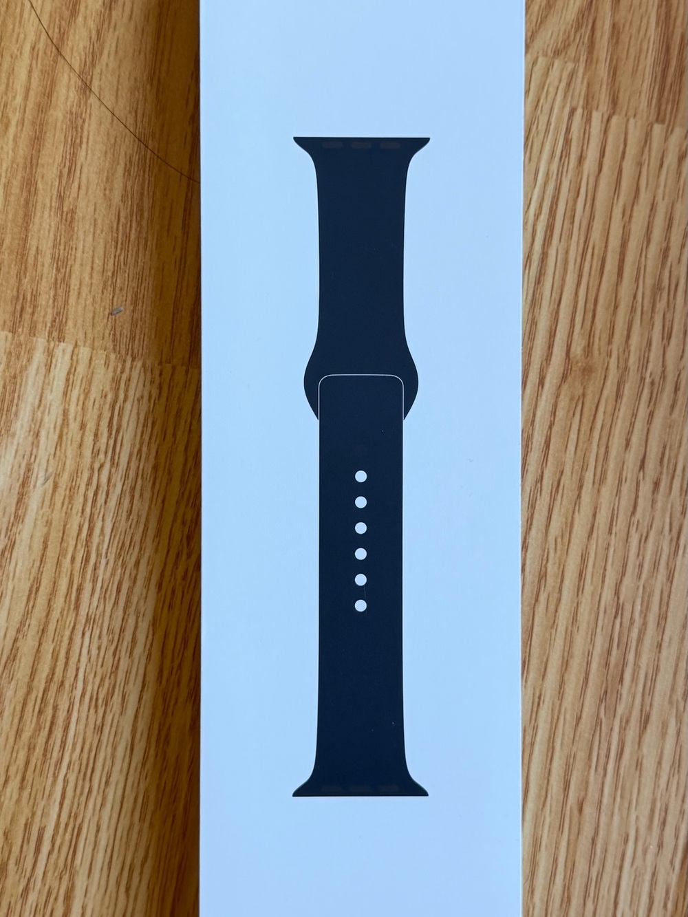 Apple Watch Sport Band – Space Black – Genuine Apple – Open Box New. size: M/L